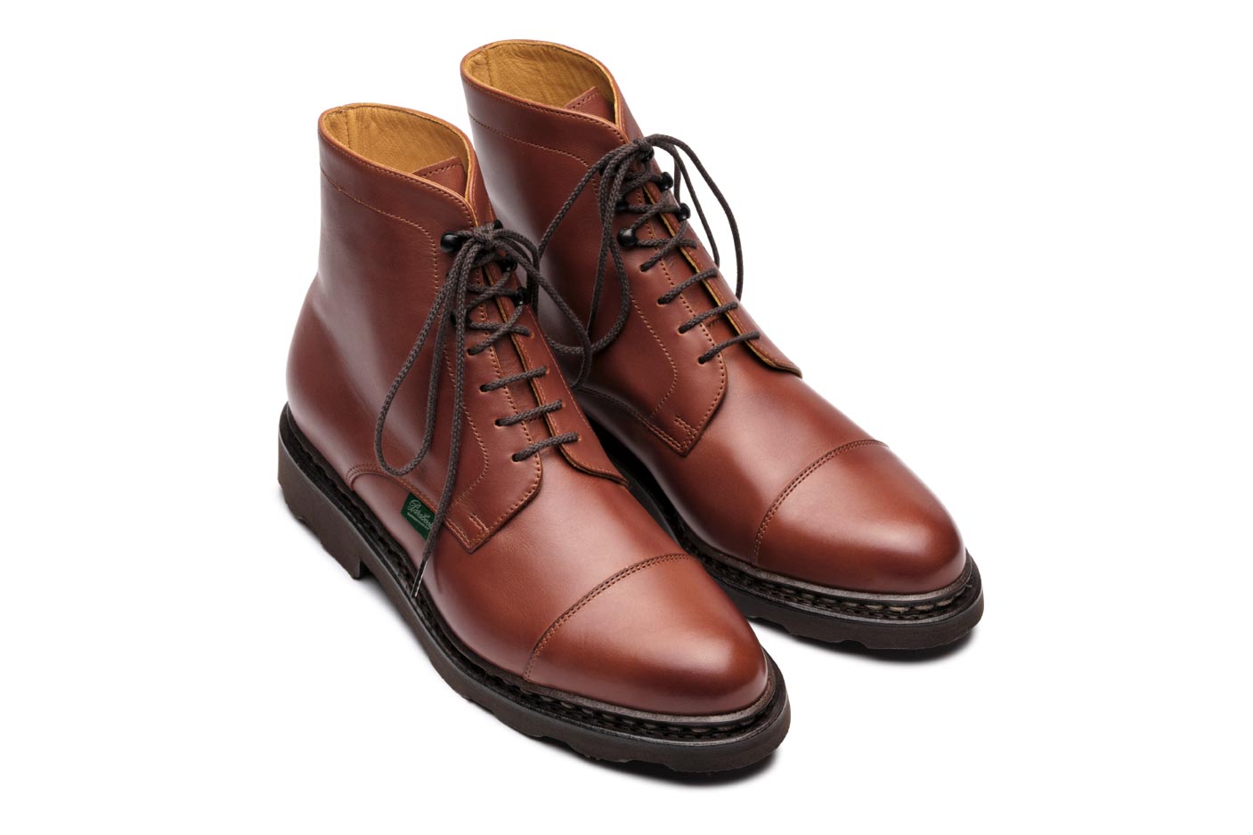 CLAMART GRIFF MARRON LISSE FAUVE Paraboot